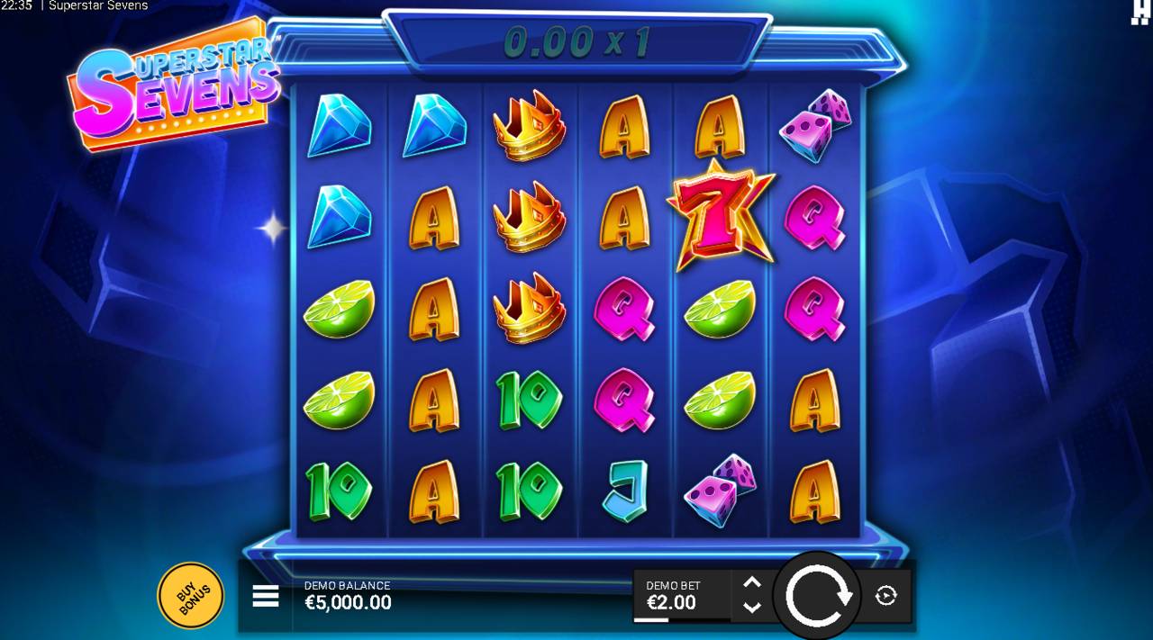 Superstar Sevens (Hacksaw Gaming) Image 2